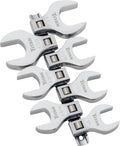 Titan 17671 7-Piece 1/2-Inch Drive SAE Jumbo Crowfoot Wrench Set