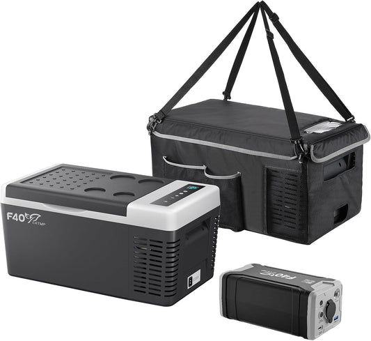Portable Refrigerator Bundle: Keep Food Cold Anywhere!