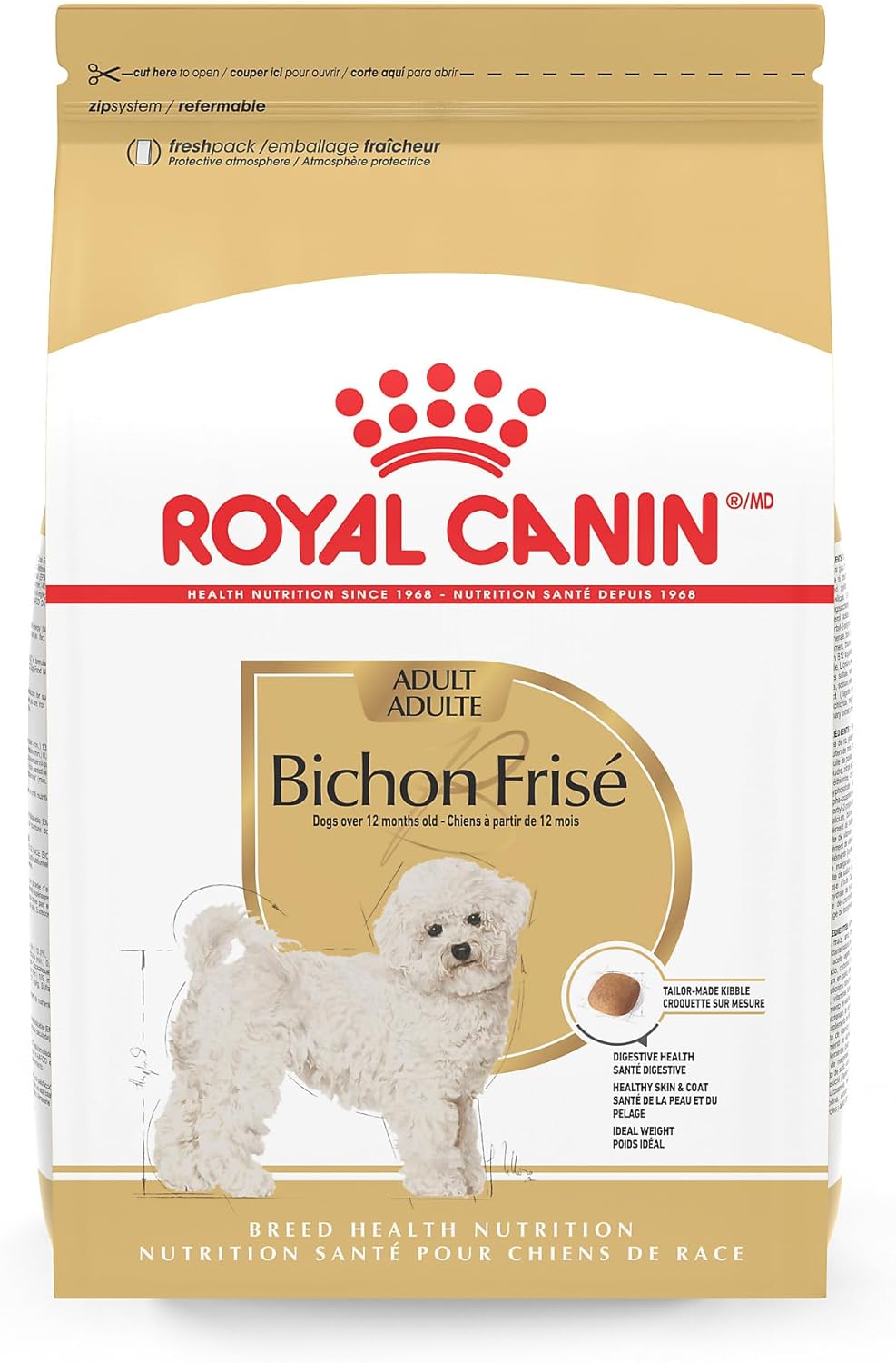 Royal Canin Bichon Frise Adult Dry Dog Food for Healthy Pets