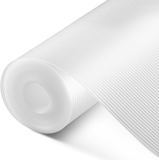Non-Adhesive Shelf Liner for Kitchen Cabinets, 20 FT Durable Liners