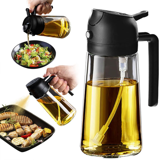 2-in-1 Olive Oil Sprayer - Cooking Essential