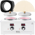 Portable Wax Warmer Machine for Painless Hair Removal - Dual Pots