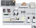 Pegboard Combination Kit Wall Organizer - Modular Storage for Crafts