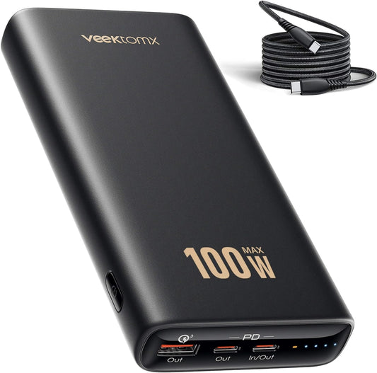 100W Fast Charge Laptop Power Bank - VEEKTOMX