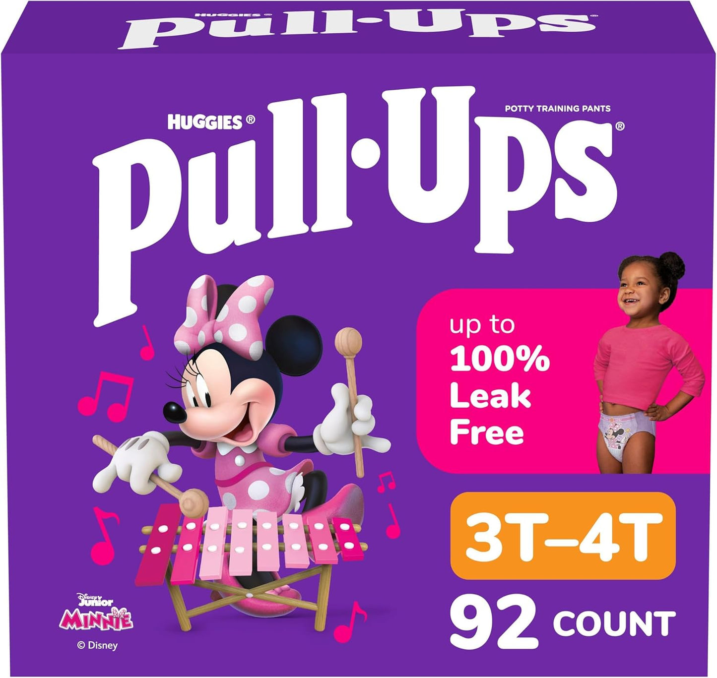 Pull-Ups Girls' Potty Training Pants for Confident Big Kids
