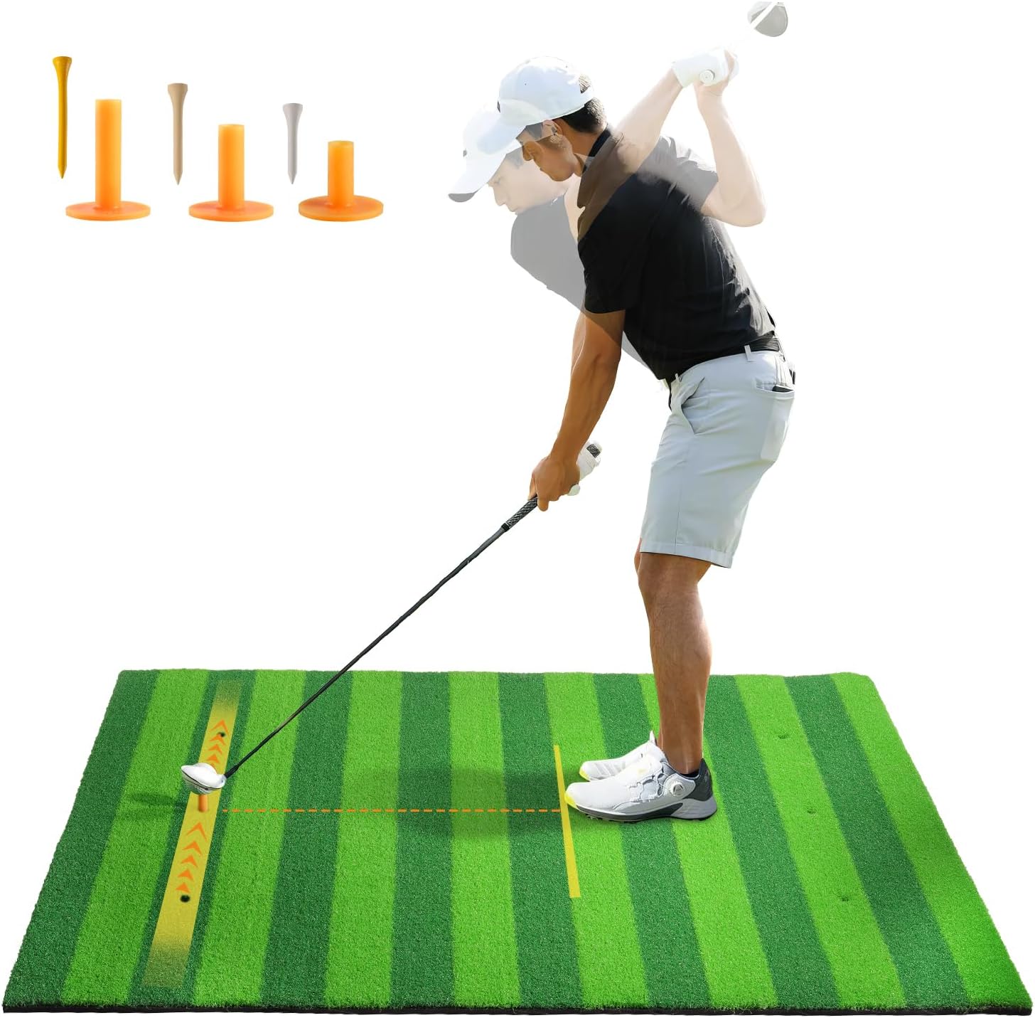 Hutigertech Golf Mat: Enhanced Practice & Durability