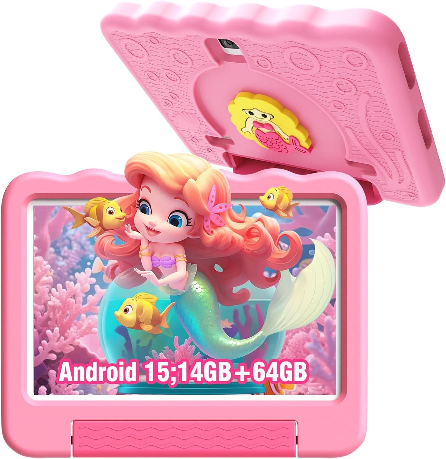 Kids Tablet 10ft' Android 15 for Kids with Parental Control Features