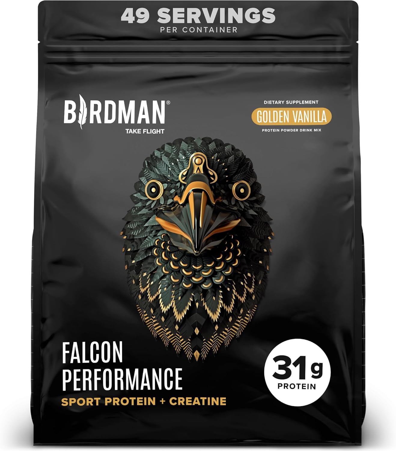 Falcon Performance Vegan Protein Powder for Muscle Growth