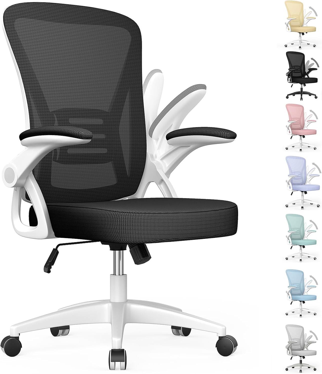 Ergonomic Office Chair with Adjustable Height and Lumbar Support