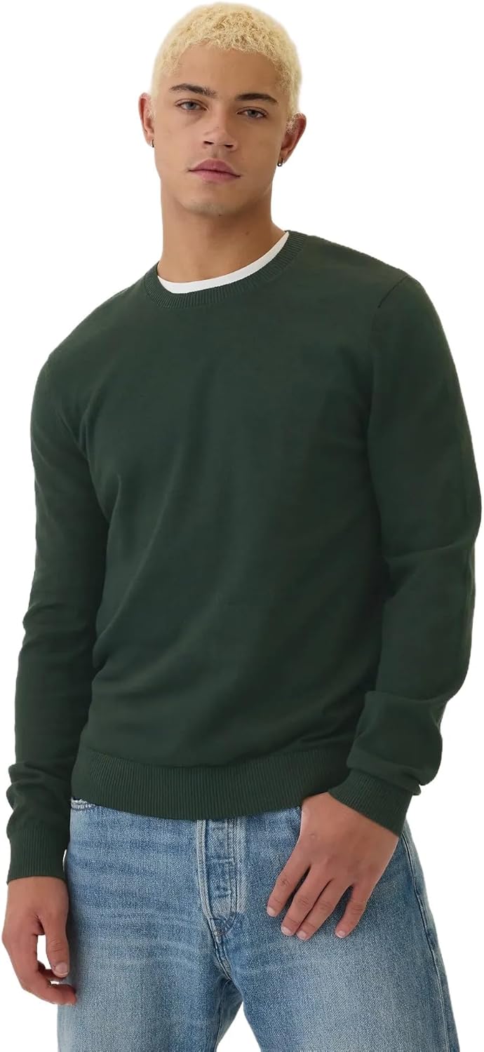 GAP Men's Classic Crewneck Sweater, Timeless Style