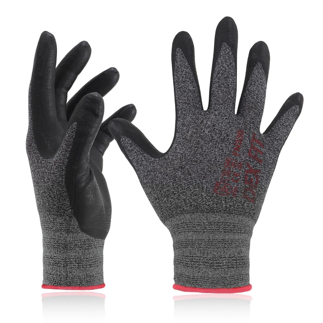 DEX FIT Nitrile Work Gloves FN330 - Comfortable & Durable Grip