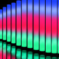 200 PCS LED Foam Sticks Bulk Glow Sticks for Parties - 3 Modes, Long