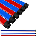T8 Fluorescent Light Tube Guard 46-3/8in Pack of 6 - Holiday Colors