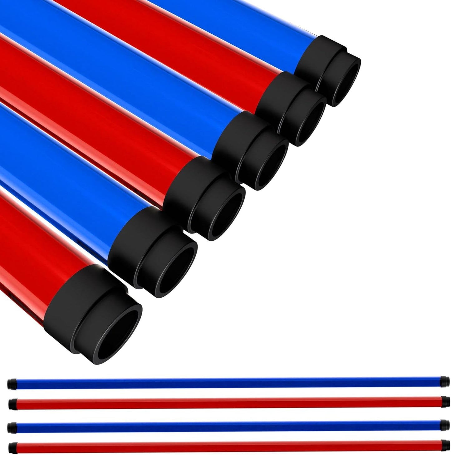 KastLite T8 LED Tube Guard Sleeves for 4th of July Decor