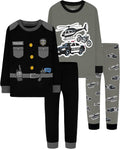 DAUGHTER QUEEN Boys 100% Cotton Long Sleeve Pajamas (Style 5H9D)