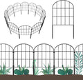 Decorative Garden Fence No Dig Fencing 24 Pack - 26ft Rustproof Border