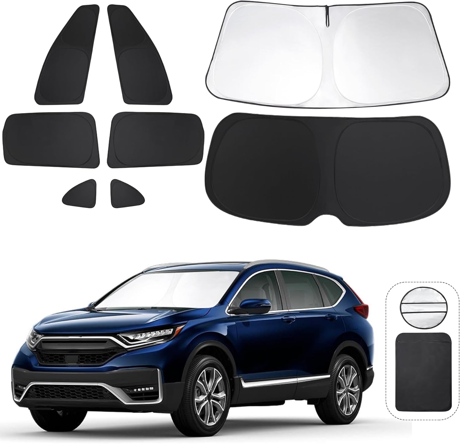 Custom Fit Window Shades for Honda CR-V 2017-2022 Accessories
