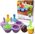 7-Cavity Silicone Popsicle Mold Set - Easy DIY Molds