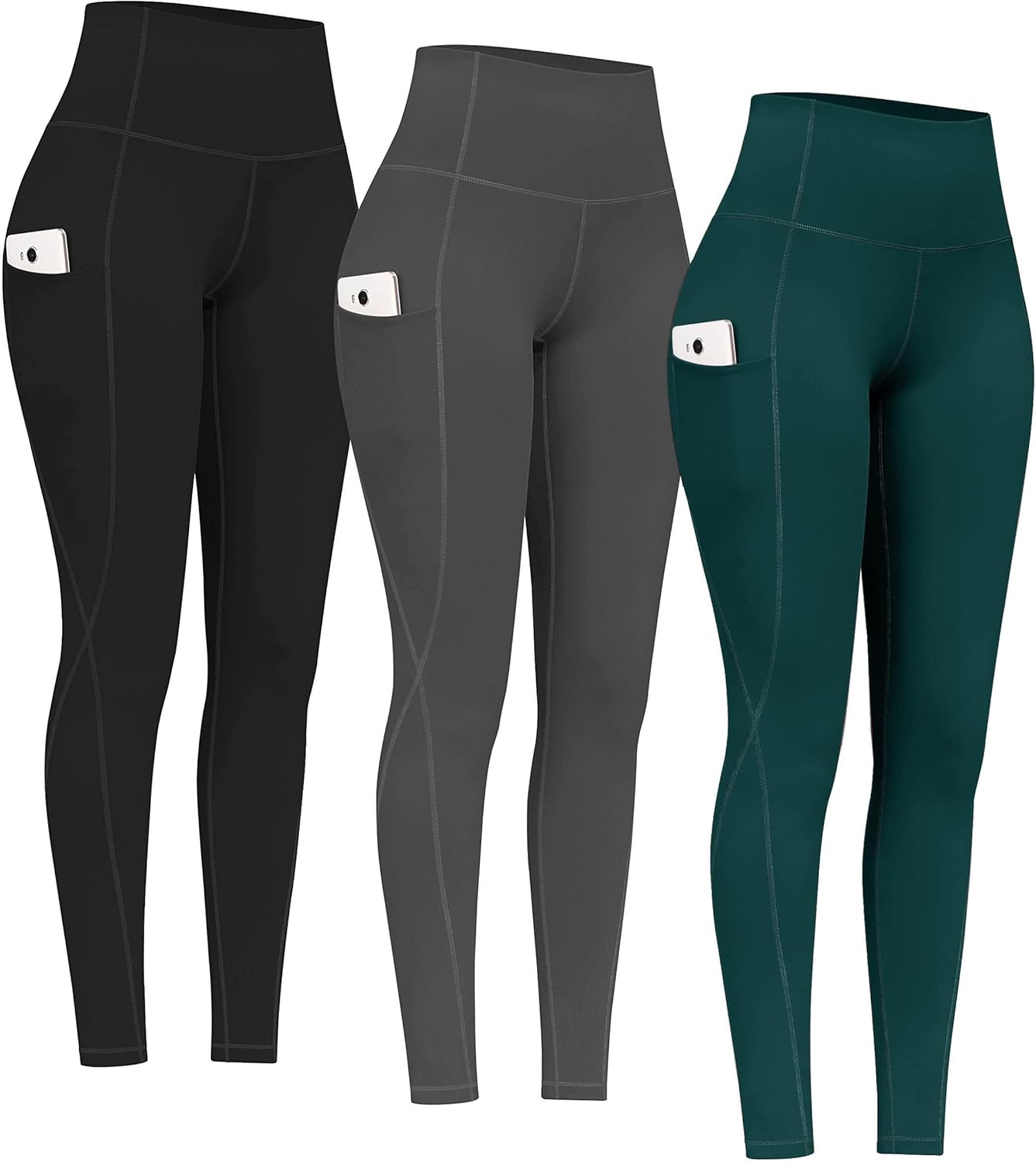 High Waist Yoga Pants with Pockets for Ultimate Comfort