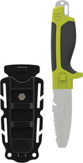 GEAR AID Tanu Dive and Rescue Knife with Sheath - Secure Saltwater