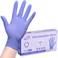 Disposable Nitrile Exam Gloves 3mil Medium Box of 50 - Violet