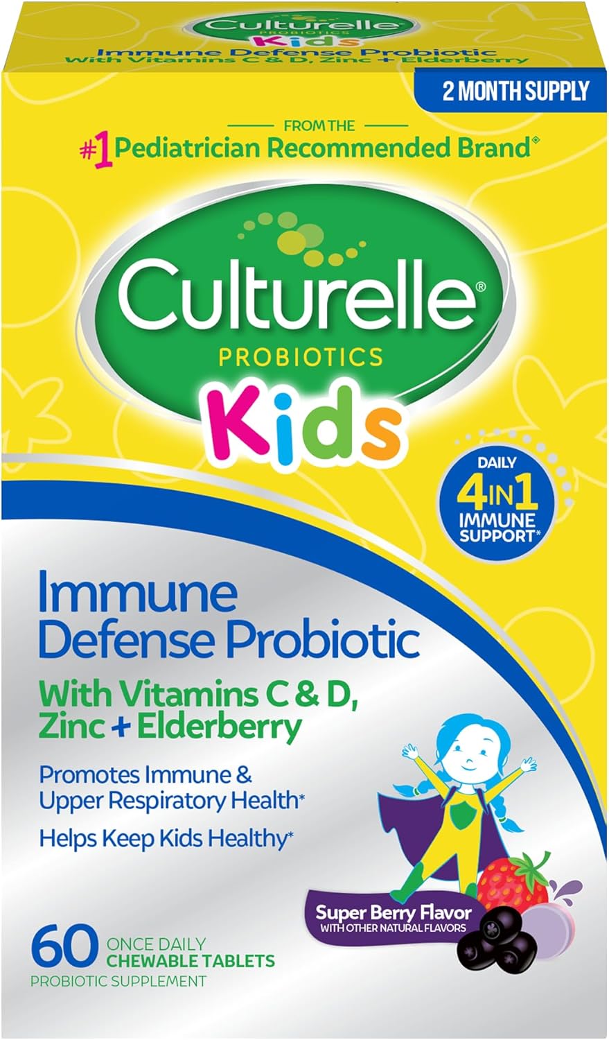 Culturelle Immune Defense Probiotic for Kids with Elderberry
