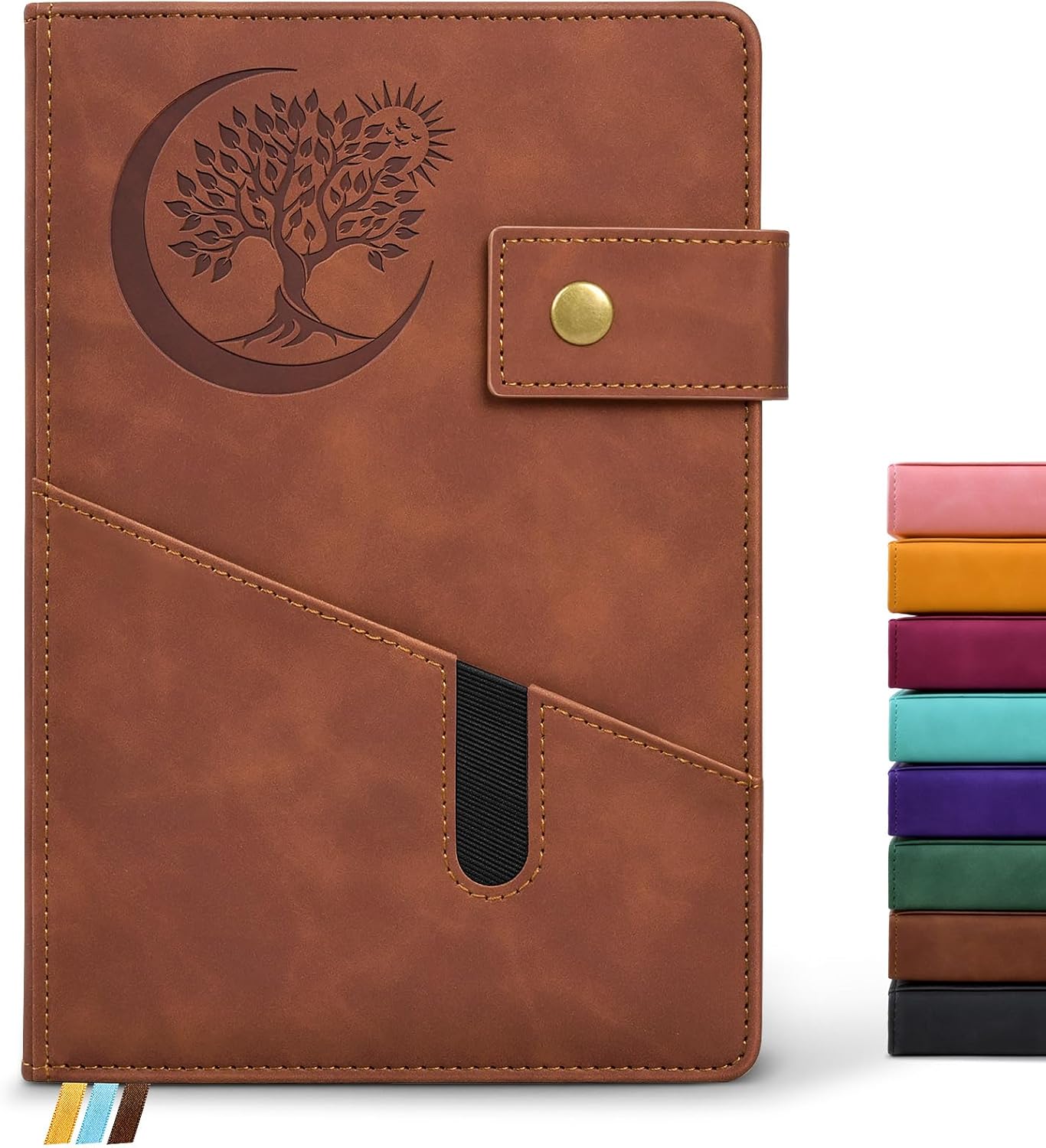 PAIBAS A5 Leather Journal - Stylish & Functional!