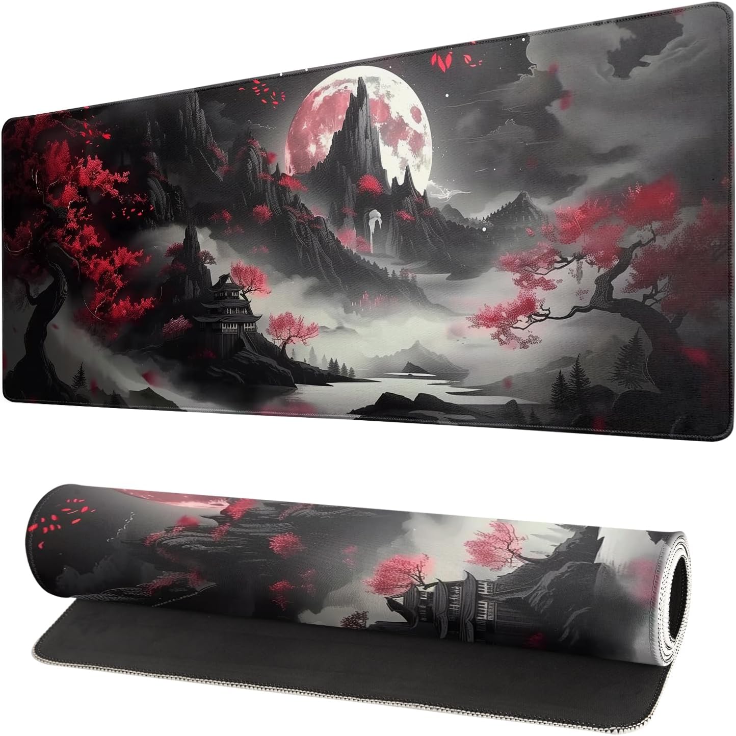Brecoy Japanese Desk Mat: Extended XL Size for Ultimate Desk Protection