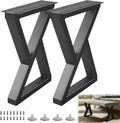 20 Inch Coffee Table Legs Black for Modern DIY Furniture Projects