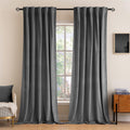 Stylish Blackout Velvet Drapes for Bedroom and Living Room Decor