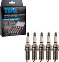 TRQ Spark Plug Set 5 Piece Iridium Compatible with Volvo and Audi
