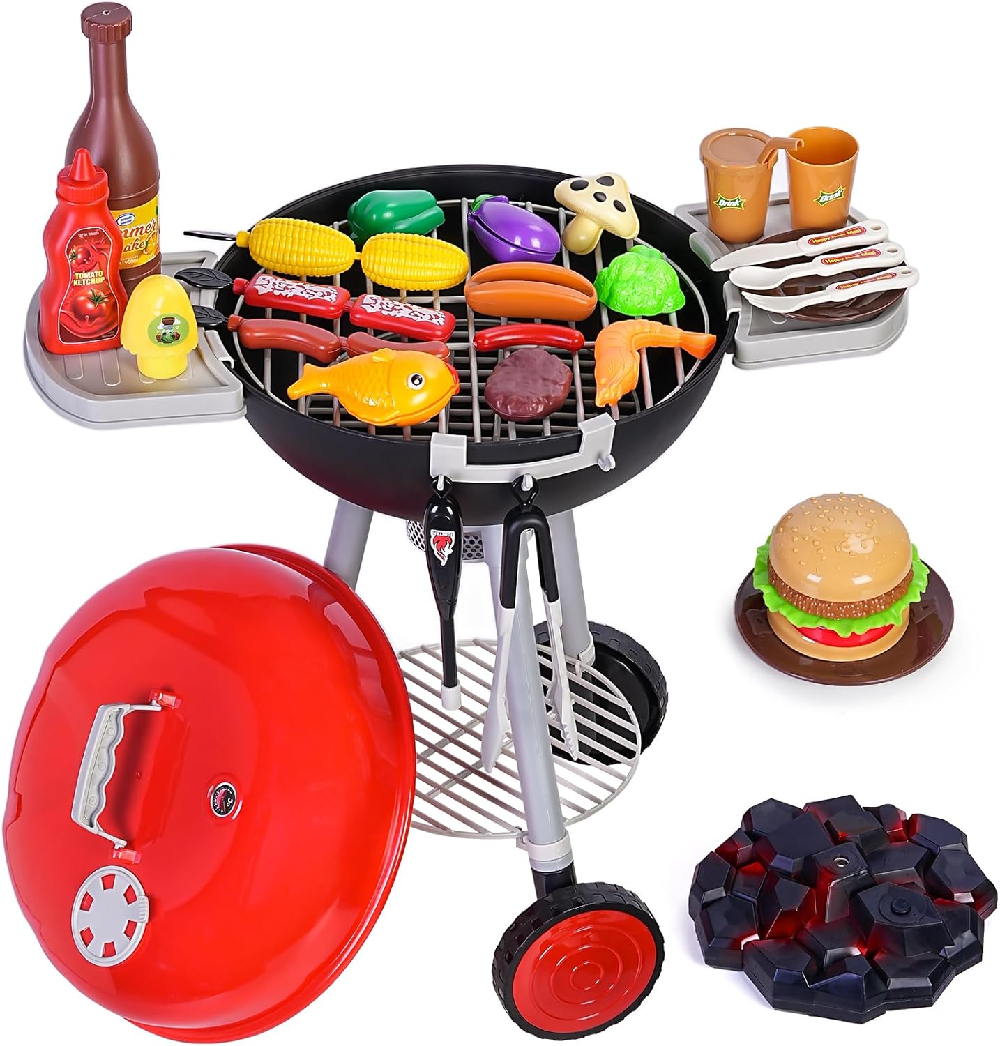 Interactive BBQ Grill Playset for Kids