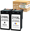 Palmtree Remanufactured Canon 210XL 211XL Ink Cartridge Combo