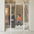 Cat Gate Extra Tall 51.18 in Adjustable Pet Gate - Secure Indoor