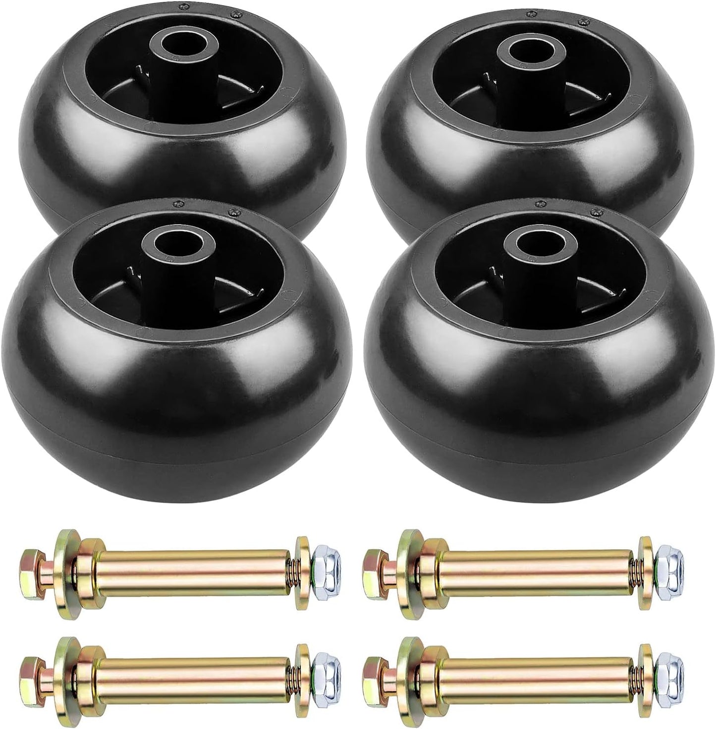 Anti Scalp Deck Wheel Kit for Toro, Kubota, Husqvarna and More