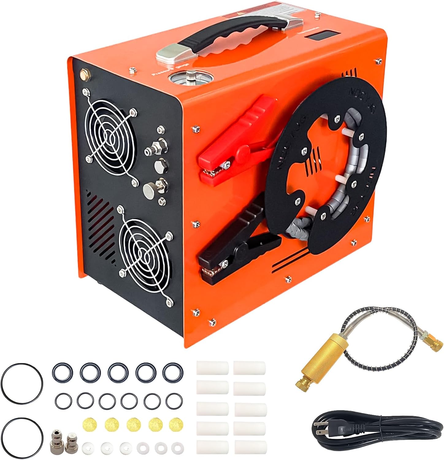 Vertical Portable Air Compressor, Oil/Water Free, Auto Stop - NDCYJG