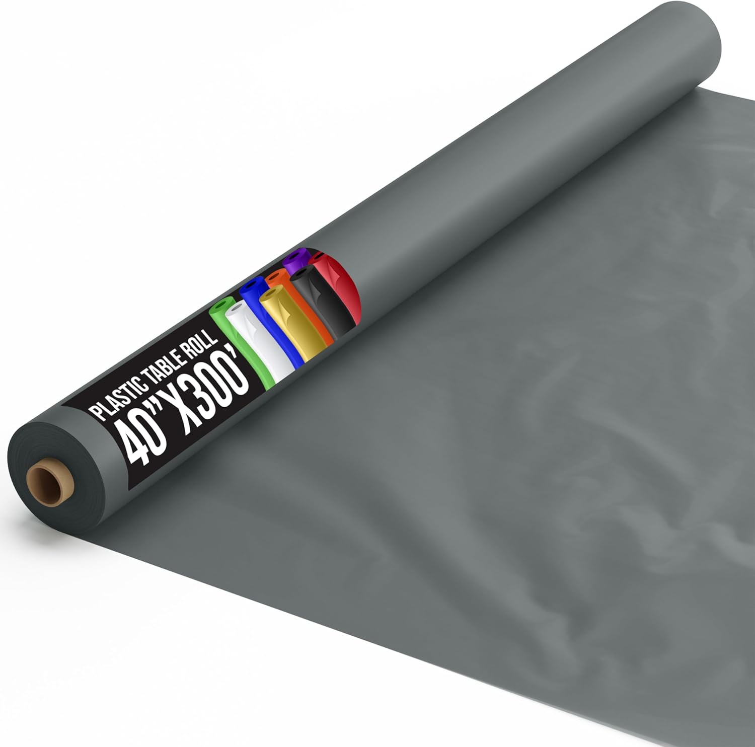 Premium Quality Silver Plastic Table Cover Roll for Events