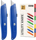 30 Pack Heavy Duty Utility Knives for Home and Office Use