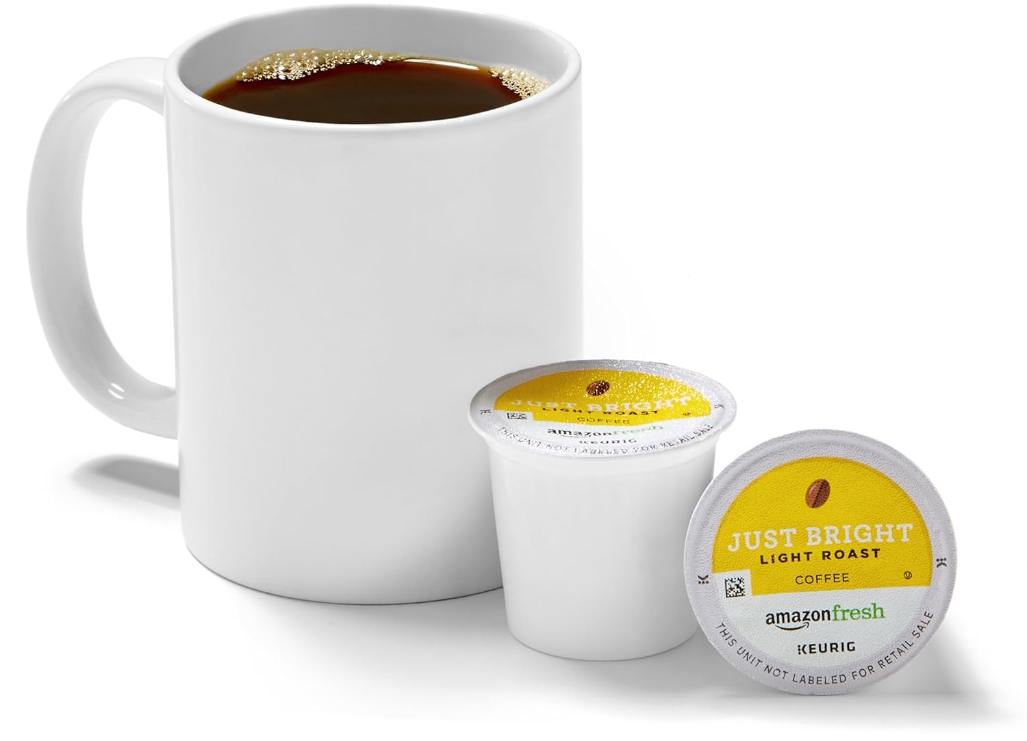 Just Bright Light Roast K-Cups for Keurig Brewer - 80 Ct