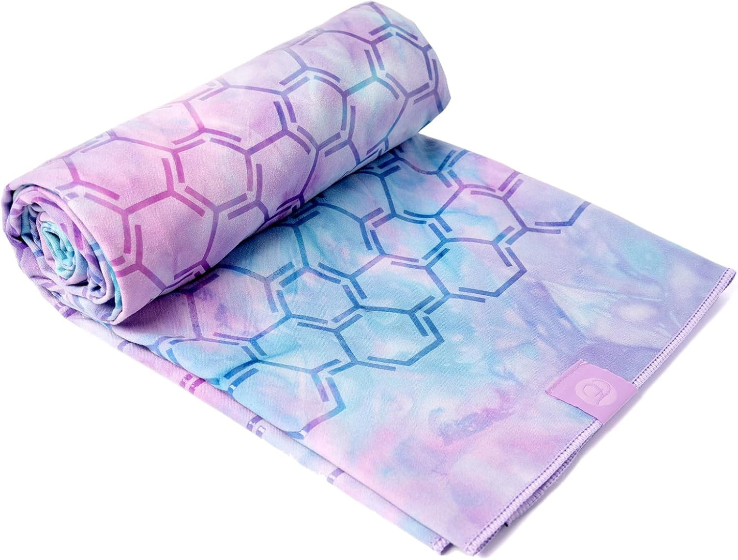 Eunzel Yoga Towel for Hot Yoga with Non-Slip Silicone Grip