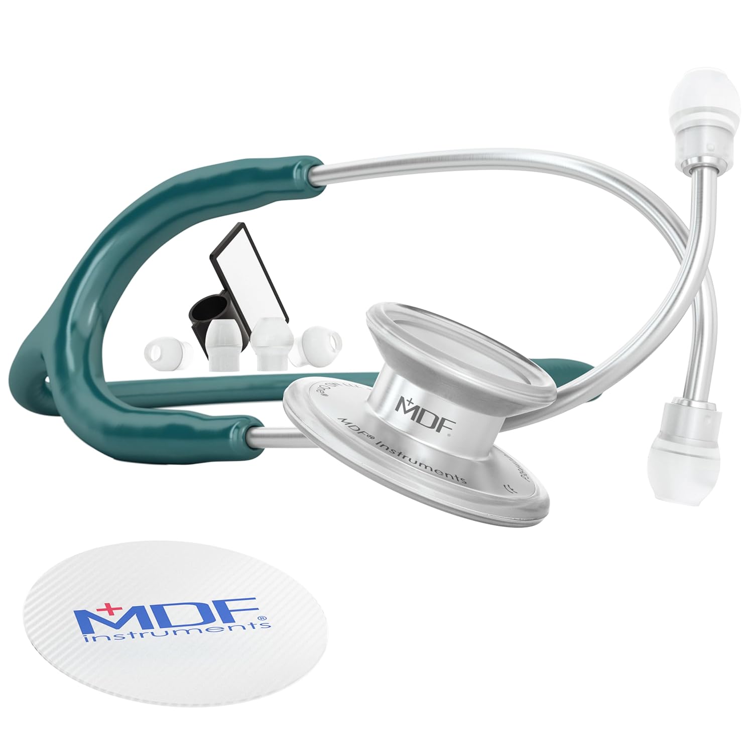 MD One Stainless Steel Stethoscope for Adult Diagnostics