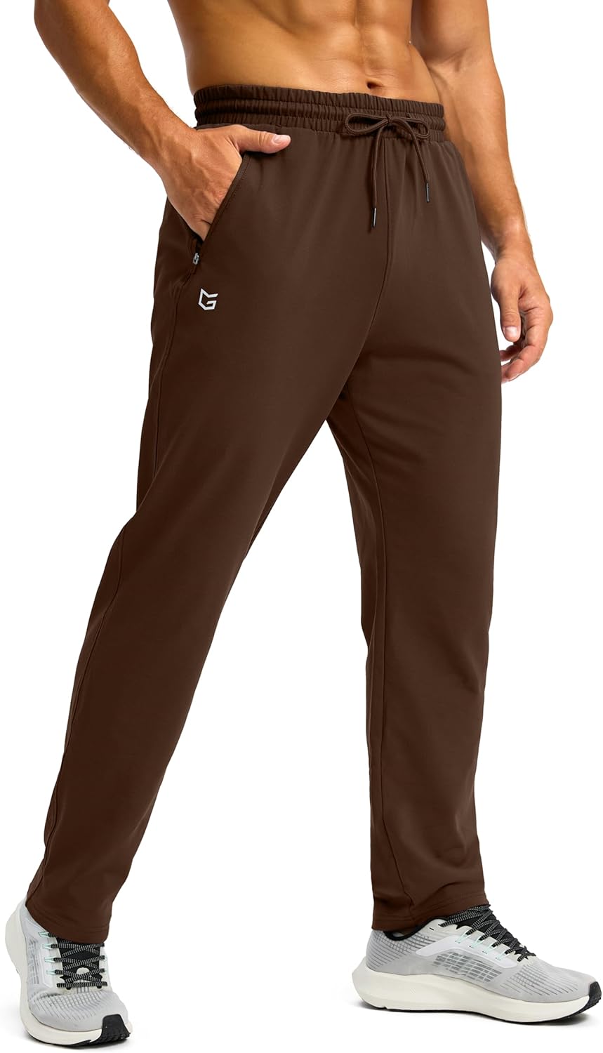 G Gradual Fleece Lined Winter Pants for Men with Zipper Pockets