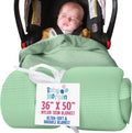 Blankets Thermal Waffle Warm Baby Blanket for Crib - Cozy Mint