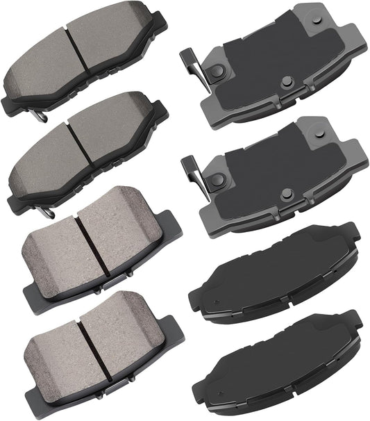 cciyu D958 D537 Ceramic Brake Pads Kits for Acura and Honda