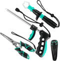 mouhike Fishing Tool Kit Fishing Pliers Combo - Compact Gear
