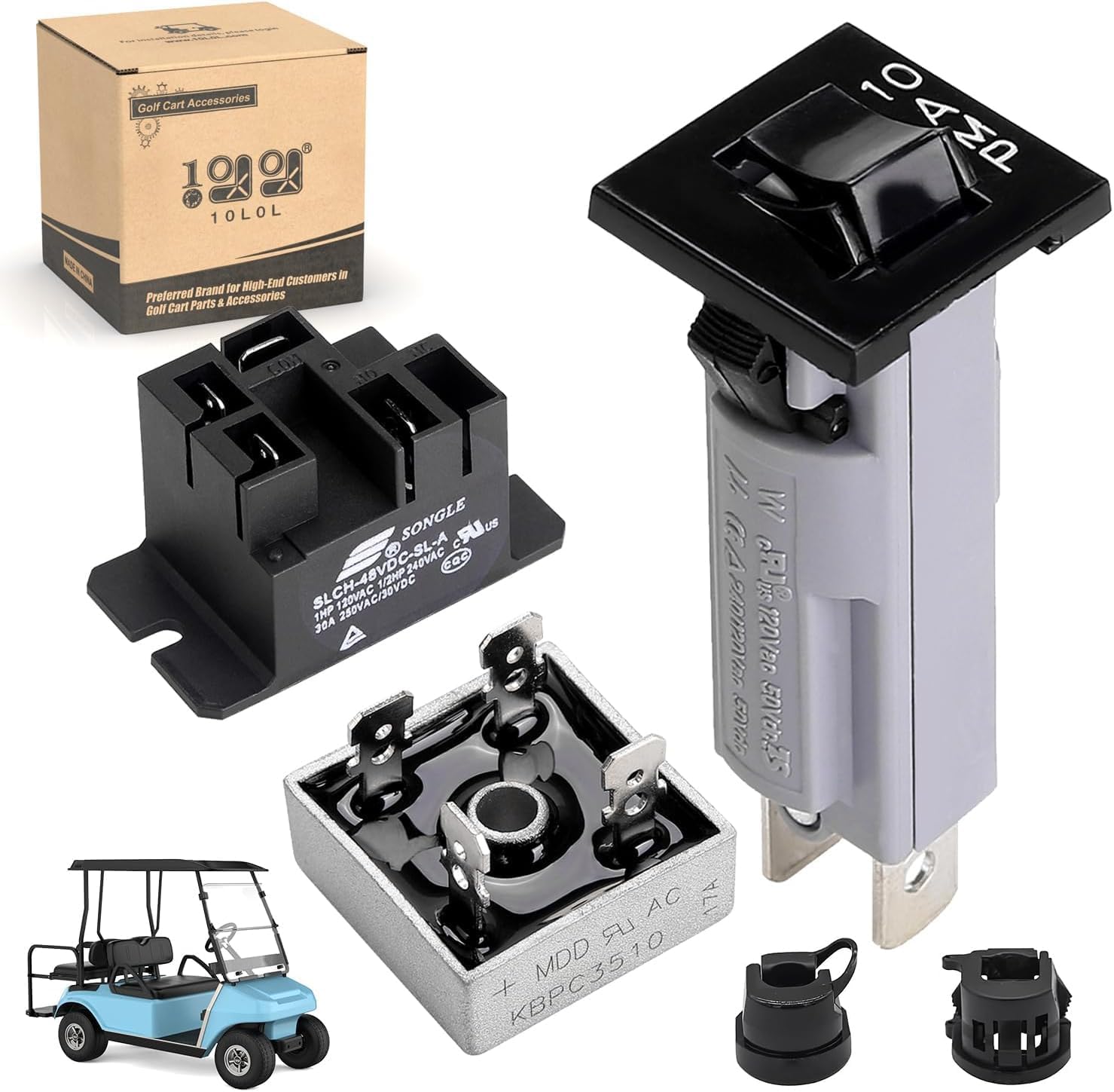 Club Car Golf Cart Charger Repair Kit - Easy Fix for Power Issues!