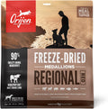 ORIJEN Grain Free High Protein Freeze Dried Dog Food Regional Red