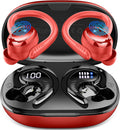Wireless Earbuds Sport Bluetooth 5.4 Earhooks - Long Battery Life