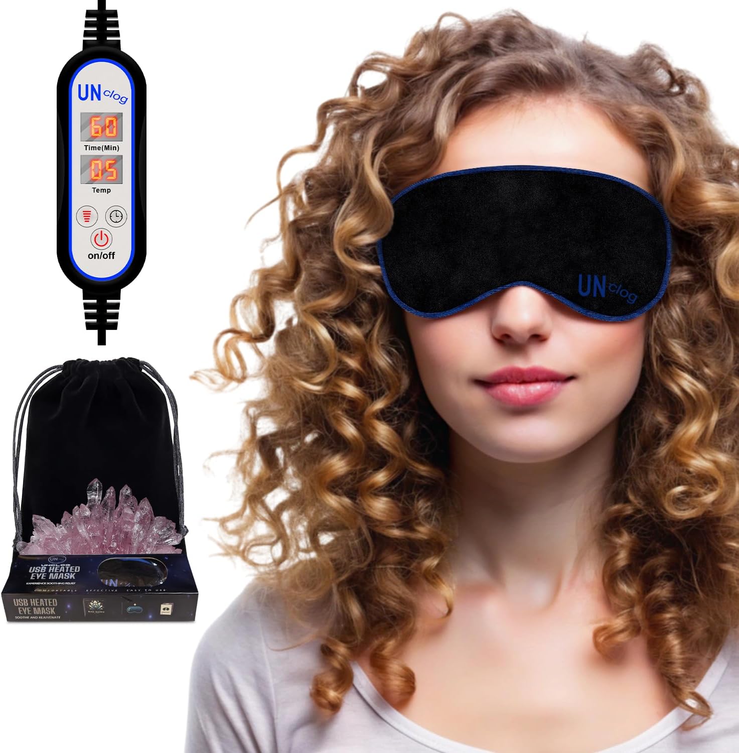 UNCLOG Heated Eye Mask: Soothing Relief for Dry Eyes