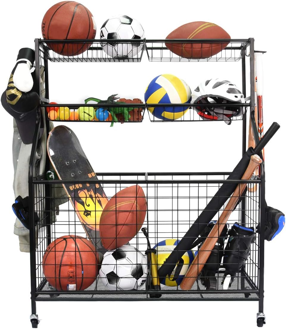 Organize like a pro with Kinghouse Ball Rack
